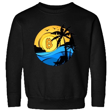 Discover Bitcoin Coin-Crypto Summer Sweatshirts