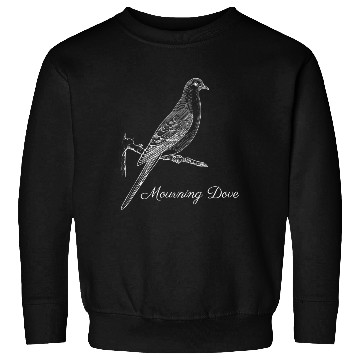 Discover Mourning Dove Bird Ornithology Sweatshirts