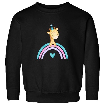 Discover Cute Colorful Giraffe Sweatshirts