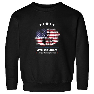 Discover 4th Of July Suck It England George Washington 1776 Sweatshirts