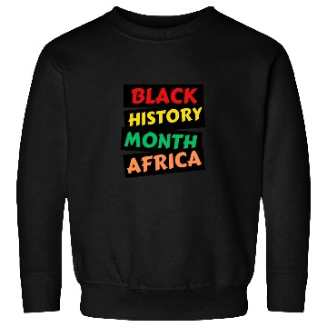 Discover design Sweatshirts Black History Month Africa
