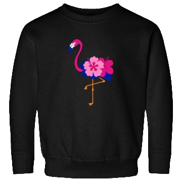 Discover Flower Flamingo Sweatshirts