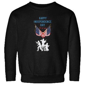 Discover Happy independence day Sweatshirts