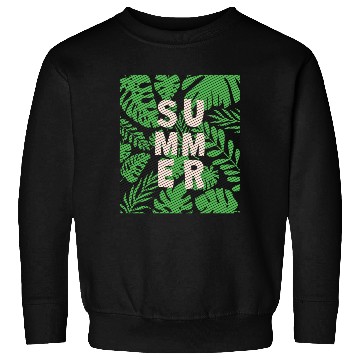 Discover leaf summer green in retro style Sweatshirts