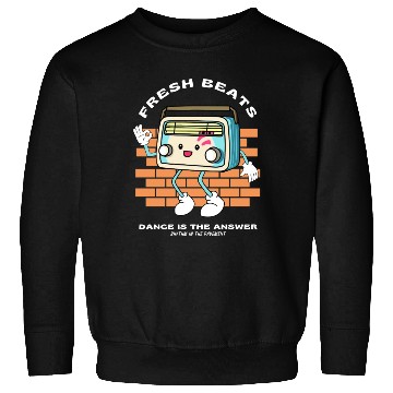 Discover Fresh Beats Dance Is The Answer gift green Sweatshirts