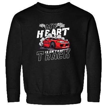 Discover Race Car Dirt Track Racing Funny Racer Race Car Sweatshirts