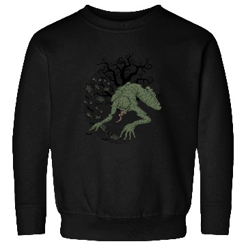 Discover Scary horror monster Halloween creepy Trick Sweatshirts