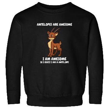 Discover Cute funny brown antelope Sweatshirts