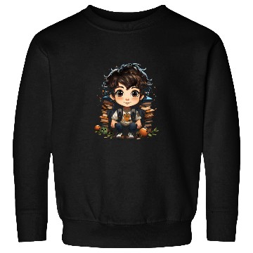 Discover Back to School Pre-K Kindergarten Student Chibi Sweatshirts