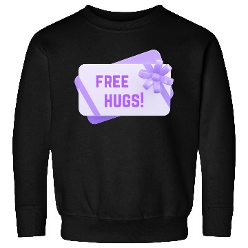 Discover Free Free Hugs Gift Card funny Sweatshirts