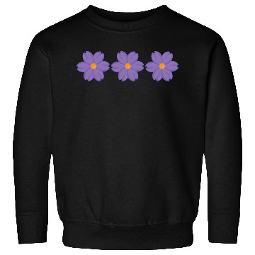 Discover PURPLE FLOWERS Sweatshirts