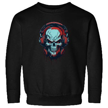 Discover angry skull Sweatshirts