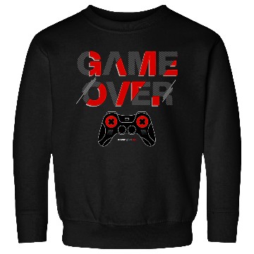 Discover Vector game over typography with controller Sweatshirts