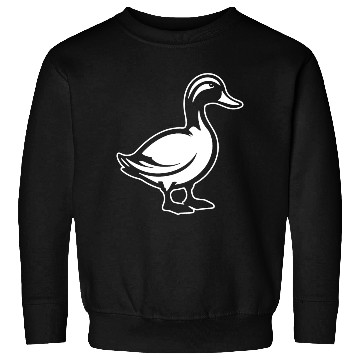 Discover Duck Bird Nature Pond Sweatshirts