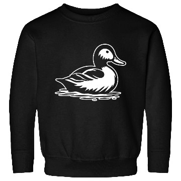 Discover Duck Bird Nature Pond Sweatshirts