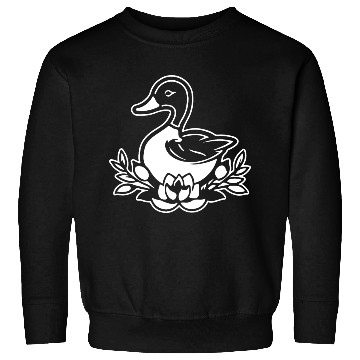 Discover Duck Bird Nature Pond Sweatshirts