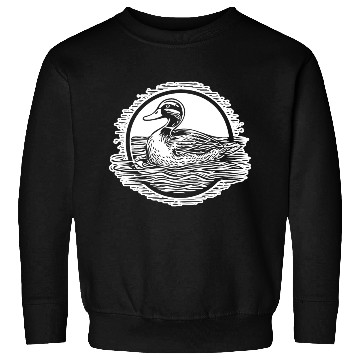 Discover Duck Bird Nature Pond Sweatshirts