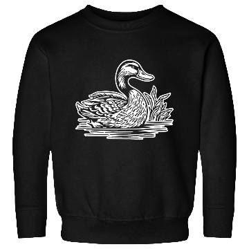 Discover Duck Bird Nature Pond Sweatshirts