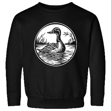 Discover Duck Bird Nature Pond Sweatshirts