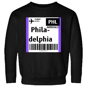 Discover airplane ticket philadelphia Sweatshirts