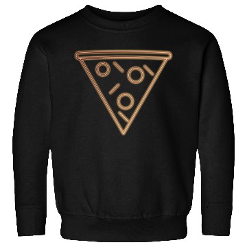 Discover Neon Pizza Slice Sweatshirts