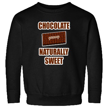 Discover Chocolate Naturally Sweet Bar Sweatshirts