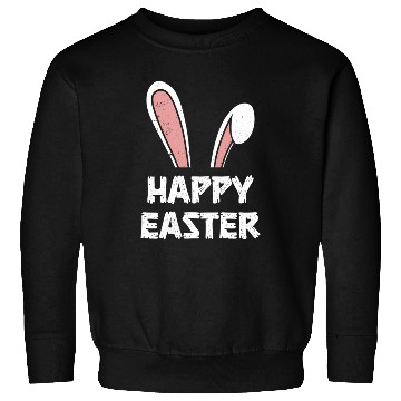 Discover Happy Easter Bunny Rabbit Ears Sweatshirts