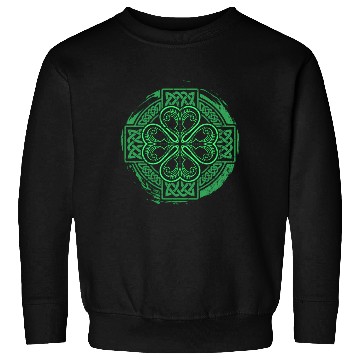 Discover Celtic Knot Irish Shamrock Three Leaf Clover St Pa Sweatshirts
