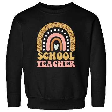 Discover School Teacher Rainbow School Teachers Sweatshirts