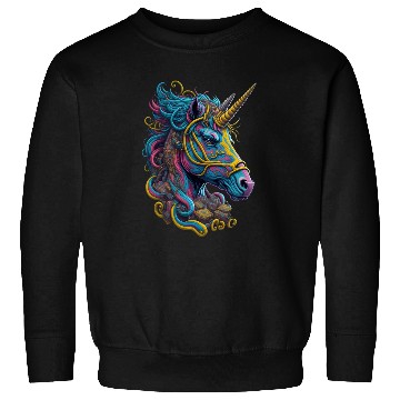 Discover Cute Unicorn Unicorns Colorful Sweatshirts