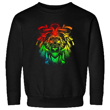Discover Geometrical Lion Sweatshirts