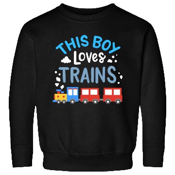 Discover Trains Train Lover Sweatshirts