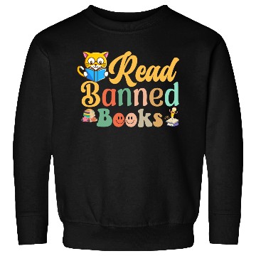 Discover Read banned books Sweatshirts readers gonna read