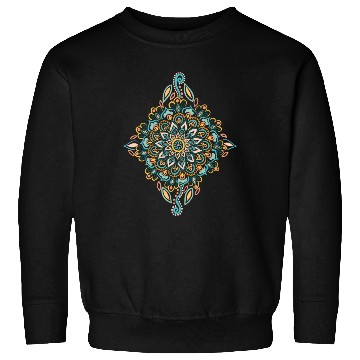 Discover Retro Spring Folk Art Diamond Sweatshirts