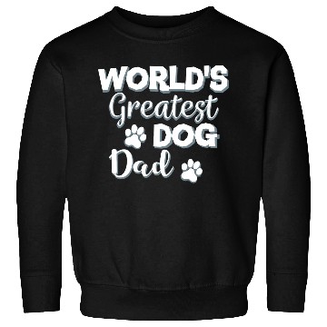 Discover World's Best Dog Dad Sweatshirts