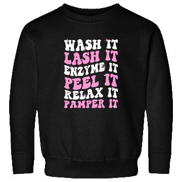 Discover Cute Licensed Esthetician Skincare Sweatshirts