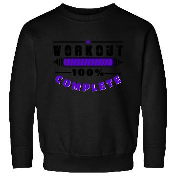 Discover Gym Workout 100% complete Sweatshirts