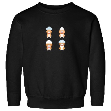 Discover 4 Dogs with Cloud - Unique for Dog Lovers Sweatshirts