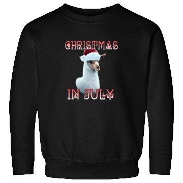 Discover Festive alpaca - Christmas in July Sweatshirts