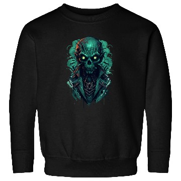 Discover Green Toxic Zombie RPG Game Style Sweatshirts