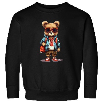 Discover Cute Bear Cartoon Sweatshirts