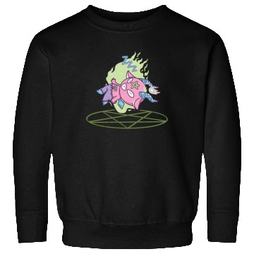 Discover Devil sleeps during summoning Sweatshirts