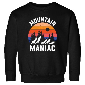 Discover Mountain Maniac Hiking Sweatshirts
