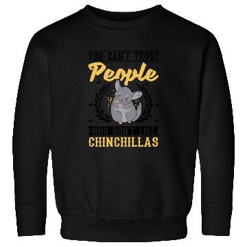 Discover Chinchilla Gift Dusty Mouse Short-tailed Sweatshirts