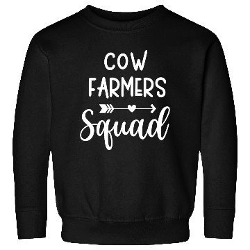 Discover Cow Farmer Squad Design Copy Copy Sweatshirts