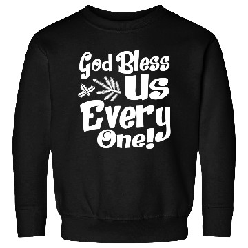Discover A Christmas Carol Charles Dickens God Bless Us Sweatshirts