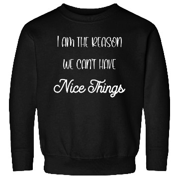 Discover I am the reason we cant have nice things cool Sweatshirts