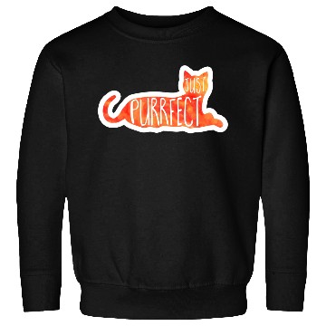 Discover Just Purrfect Cat Lover Sweatshirts