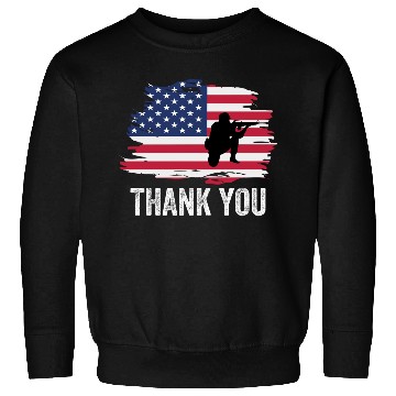 Discover Thank You Us Flag Memorial Day Sweatshirts