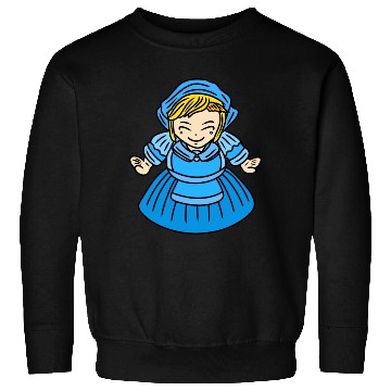 Discover Cute Chibi Farmer Girl Sweatshirts